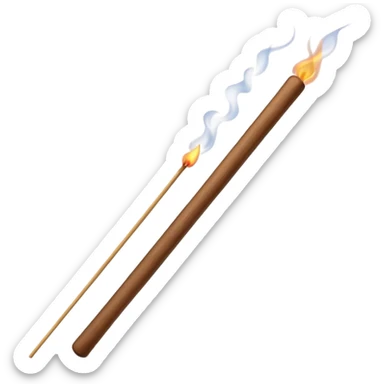 Incense stick  sticker