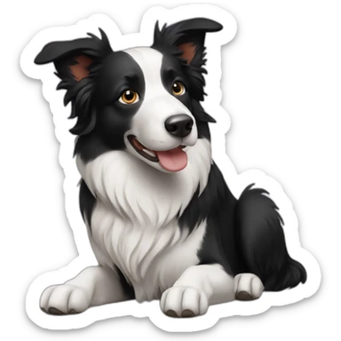 border collie sticker