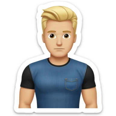 johhny bravo cartoon network sticker