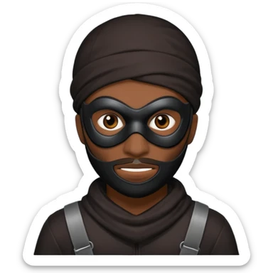 Robber sticker