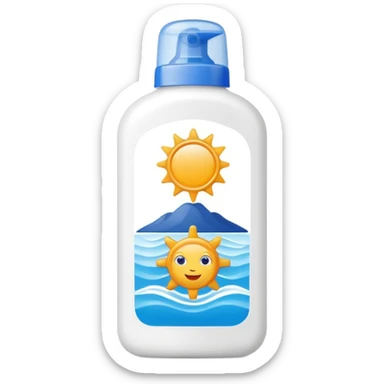 sunscreen sticker