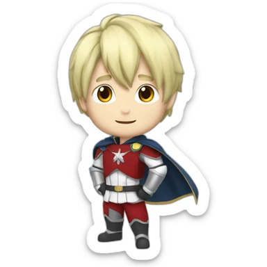 Shoto de my hero academya sticker