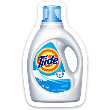 tide laundry detergent sticker