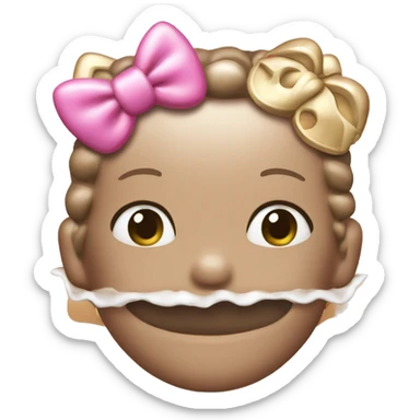 Hello kitty en la playa bronceada sticker