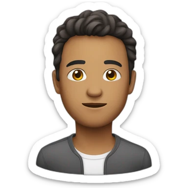 Personne choquée sticker