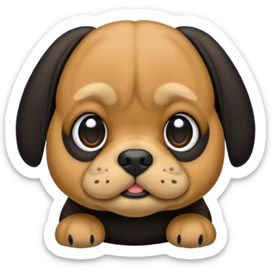 Make a puggle sticker