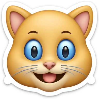 Tom cartoon emoji sticker