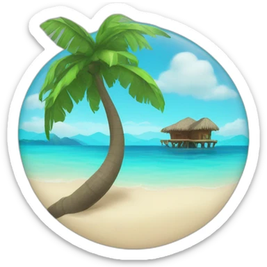 Bora Bora sticker