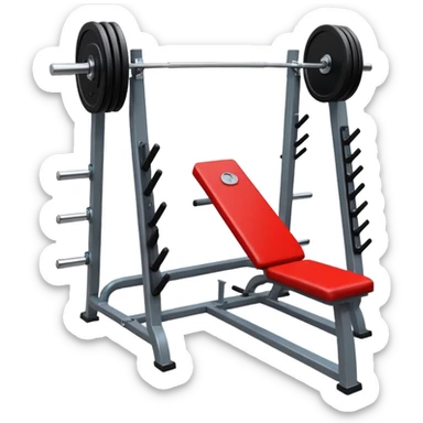 smith bench press machine sticker