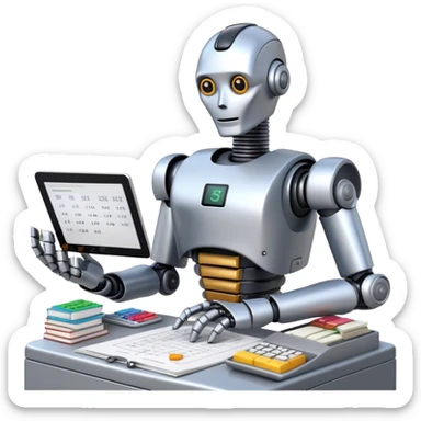 Robo Bookkeeper sticker