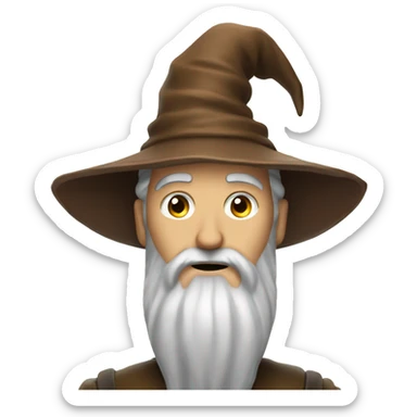 Wizard man sticker