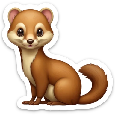 Weasel sticker
