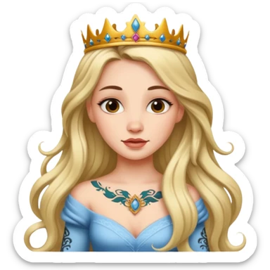 Tattooed princesses sticker
