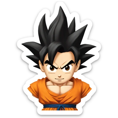Goku super Saiyan 4 sticker
