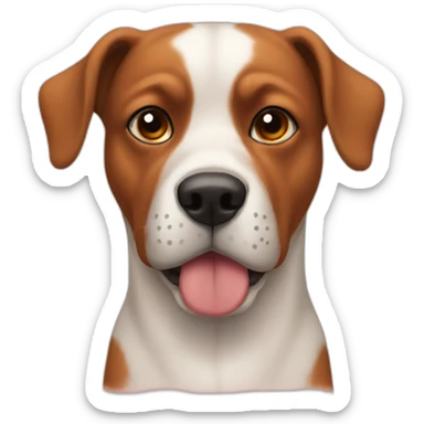 judgmental dog sticker