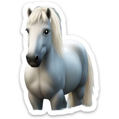 icelandic water horse sticker