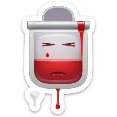 blood transfusion sticker