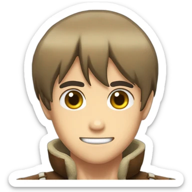 eren jaeger sticker