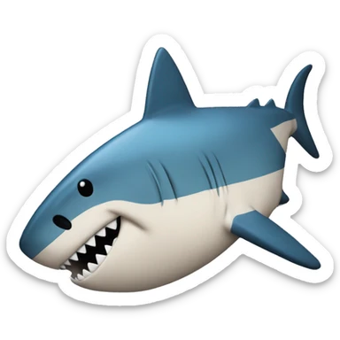 Transgender Flag Shark sticker