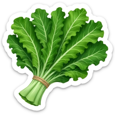 mustard greens sticker