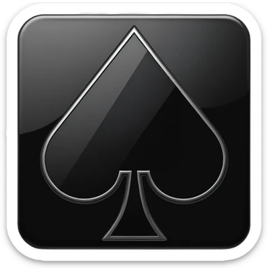 symbol of spades sticker