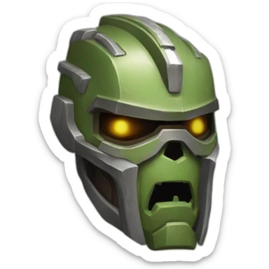 doomslayer sticker