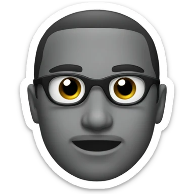 Black Lenses sticker