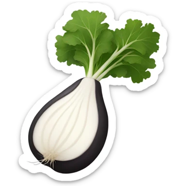 black radish sticker