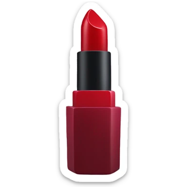 cherry lipstick sticker