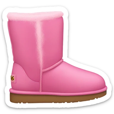 Pink uggs sticker