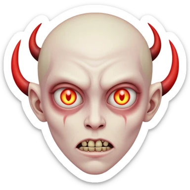Demonic possession sticker
