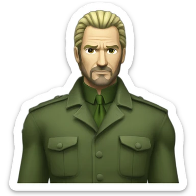 big boss mgs3 sticker