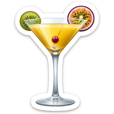 Passionfruit martini sticker