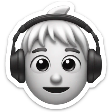 music listening depending on mood sticker