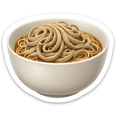 Soba noodles  sticker