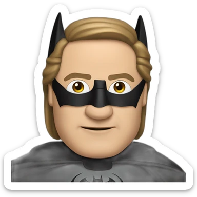 Nawaz sharif as batman sticker