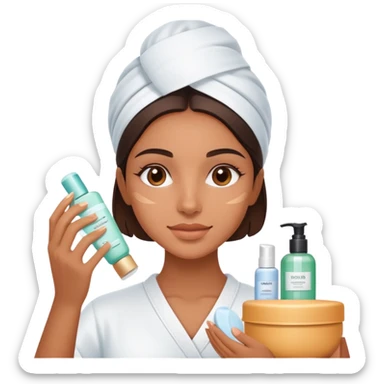 skin care Kit Rituals brazillian girl sticker
