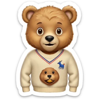 Polo ralph lauren bear sticker