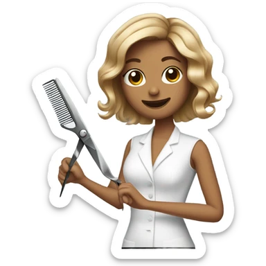 hairstylist  sticker