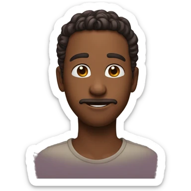 create an emoji that looks like a person who is  heart warmed and says awww so sweer sticker