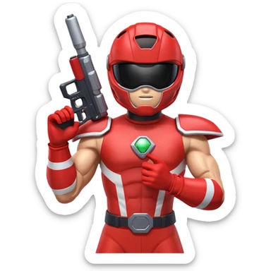Power Ranger sticker