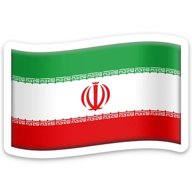 Persian empire emoji flag sticker