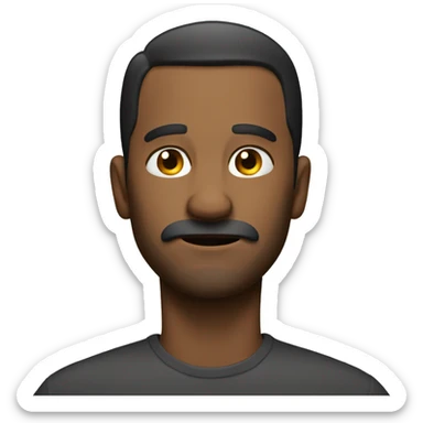 man doesn't want anything sticker