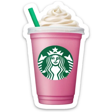 Pink drink Starbucks  sticker