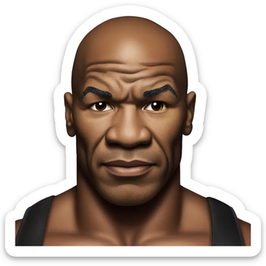 mike tyson  sticker