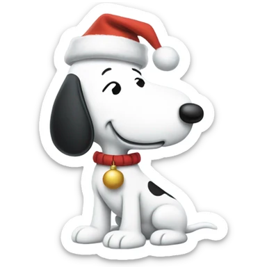 Snoopy Christmas  sticker