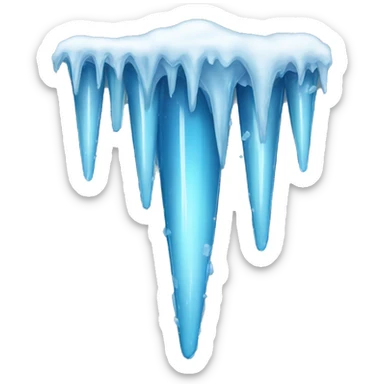 Icicles  sticker