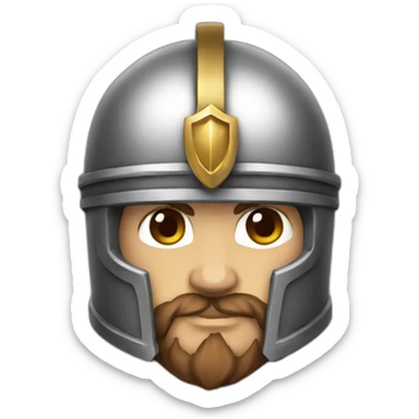 Conqueror badge sticker