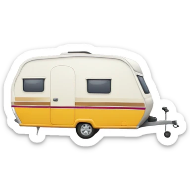 A caravan club sticker