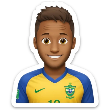 Neymar en Brasil  sticker